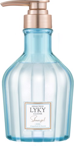 Sữa tắm Lyky Hồng Cluster Scented Shower gel (Rose & Peony) (tặng kèm bông tắm)