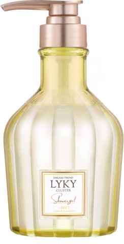 Sữa tắm Lyky Hồng Cluster Scented Shower gel (Rose & Peony) (tặng kèm bông tắm)