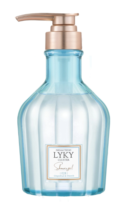 Sữa tắm Lyky Hồng Cluster Scented Shower gel (Rose & Peony) (tặng kèm bông tắm)