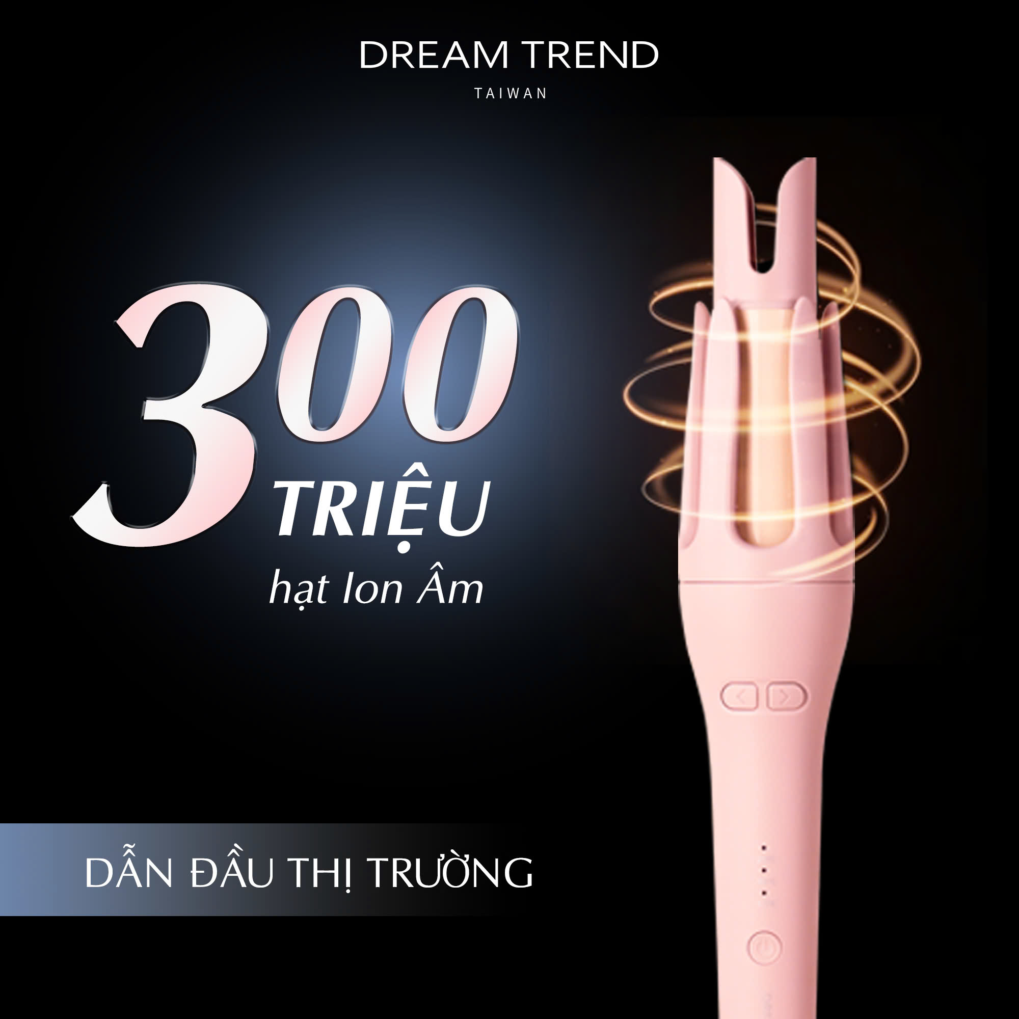 Máy Uốn Tóc Mây Xoăn Tự Động DREAM TREND Cloudi Curl Ionic Automatic Hair Styler