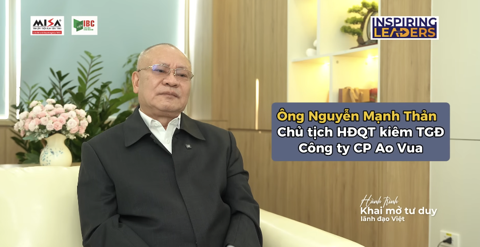 Chủ tịch Ao Vua Nguyễn Mạnh Thản: Kinh doanh tử tế là 