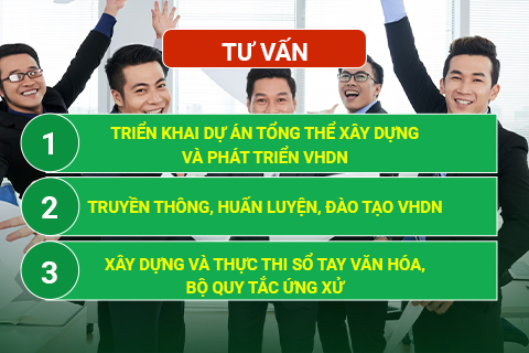 Tư vấn xây dựng văn hoá doanh nghiệp