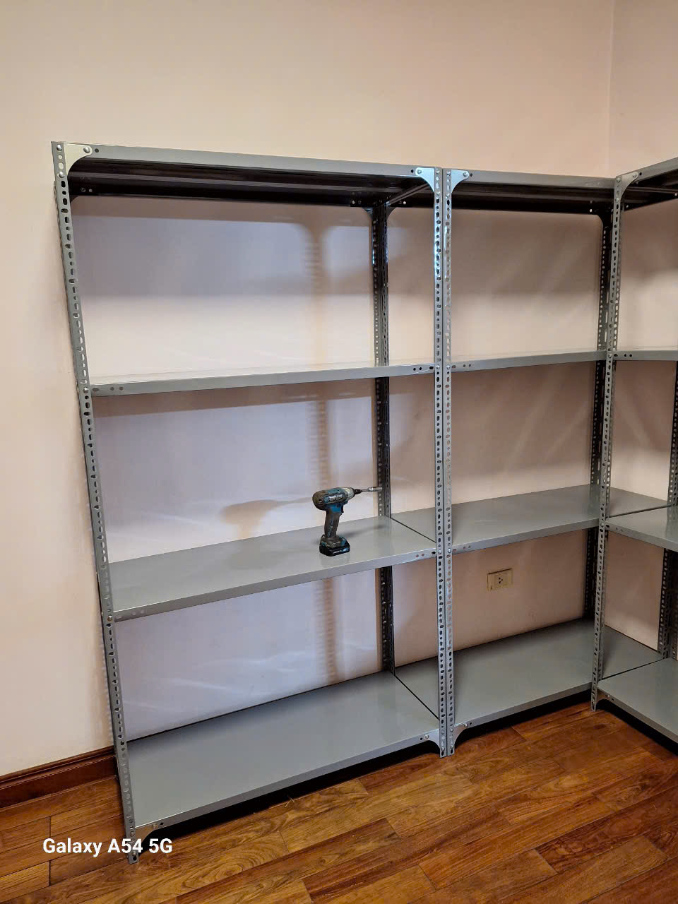 Kệ sắt V lỗ, Kệ để đồ lắp ghép 4 tầng Dài 1m x Sâu 0,4m x Cao 1m