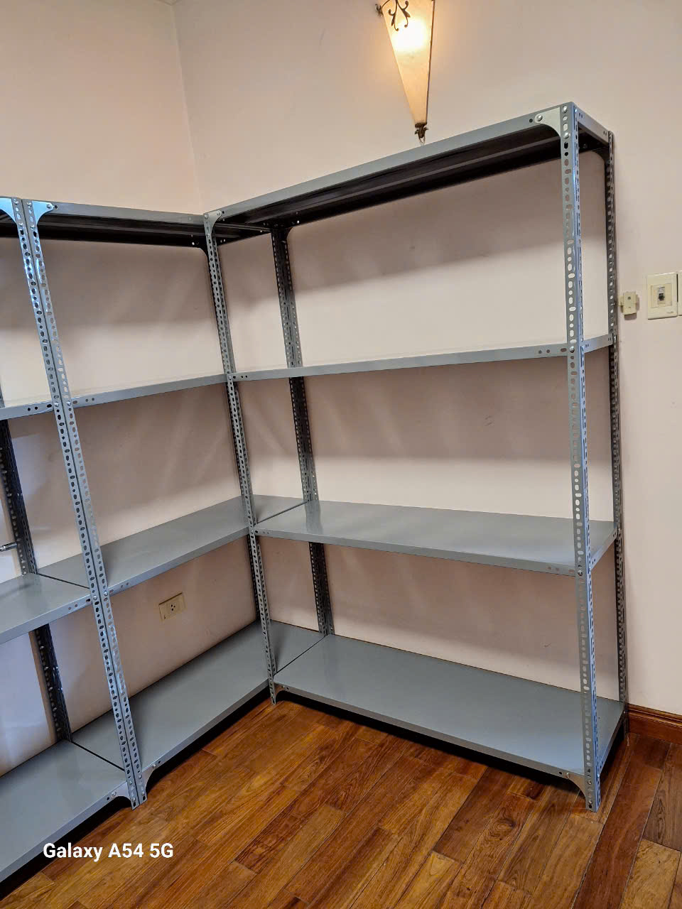 Kệ sắt V lỗ, Kệ để đồ lắp ghép 4 tầng Dài 1m x Sâu 0,4m x Cao 1m