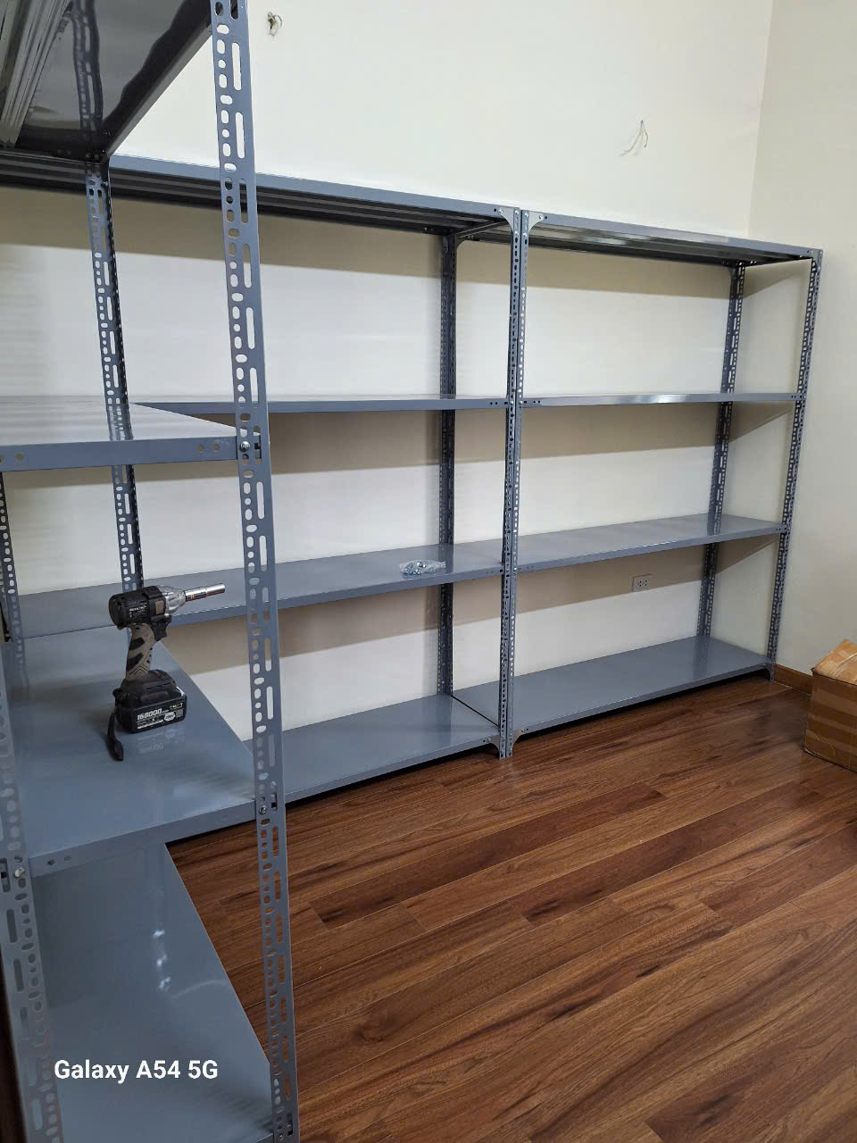 Kệ sắt V lỗ, Kệ để đồ lắp ghép 4 tầng Dài 1m x Sâu 0,4m x Cao 1m