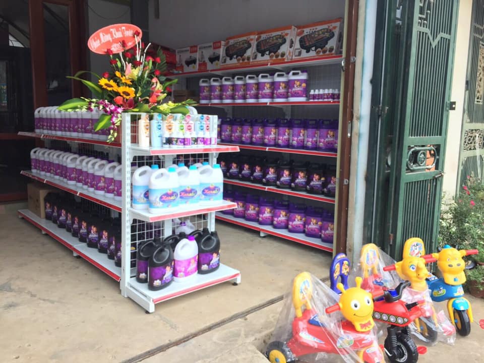 Kệ Đơn Siêu Thị, Giá Kệ Siêu Thị 3 Tầng, Dài 120 x Sâu 35 x Cao 120cm