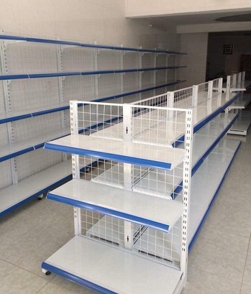 Kệ Đơn Siêu Thị, Kệ Siêu Thị 3 Tầng, Dài 90 x Sâu 35 x Cao 120cm