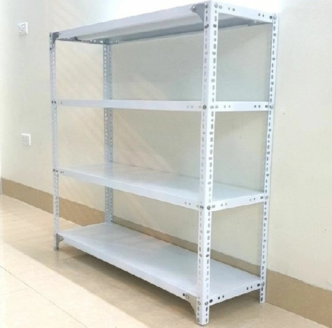 Kệ sắt V lỗ, Giá kệ để đồ 4 tầng Dài 1m x Sâu 0,4m x Cao 2m