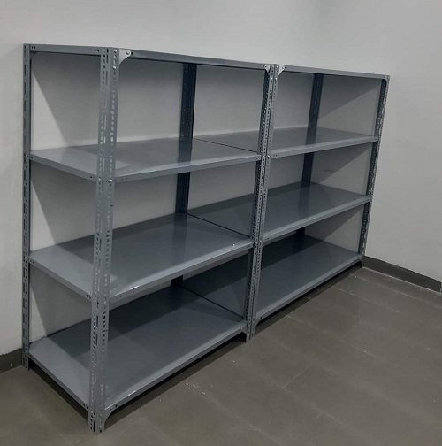 Kệ sắt V lỗ, Giá kệ lắp ghép 4 tầng Dài 1M x Sâu 0,6m x Cao 1,5m