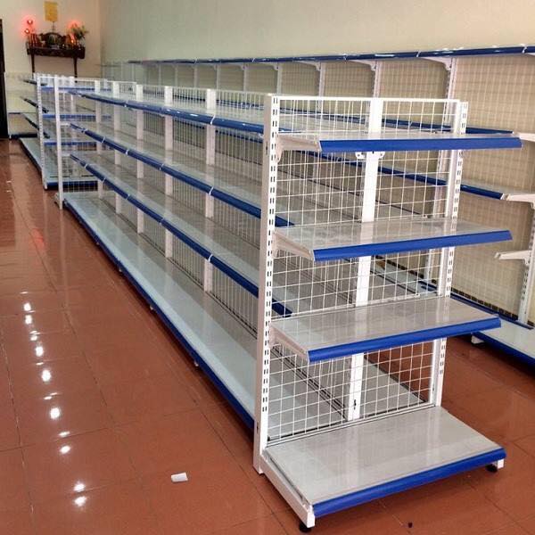 Giá Kệ Siêu Thị Đơn, Kệ Siêu Thị Đơn 4 Tầng, Dài 70 x Sâu 35 x Cao 150cm