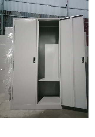 Tủ sắt 2 cánh đựng quần áo kích thước :L1000 x W450 x H1850mm