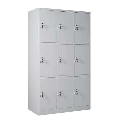 Tủ Locker Sắt, Tủ Để Đồ Nhân Viên 9 Ô L915 x W450 x H1830mm