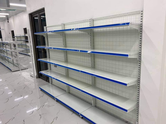Kệ Siêu Thị Đơn, Giá Kệ Siêu Thị 5 Tầng Dài 70 x Sâu 35 x Cao 180cm