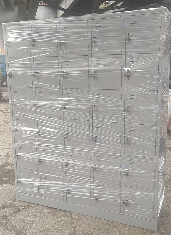 Tủ Để Đồ Nhân Viên, Tủ Sắt Locker 30 Ô L1500 x W450 x H1830mm