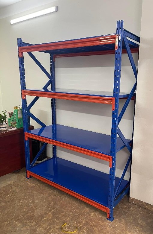 Kệ Hàng Trung Tải Thiết Kế Theo Yêu Cầu, Tải Trọng 300 - 500 Kg/Tầng
