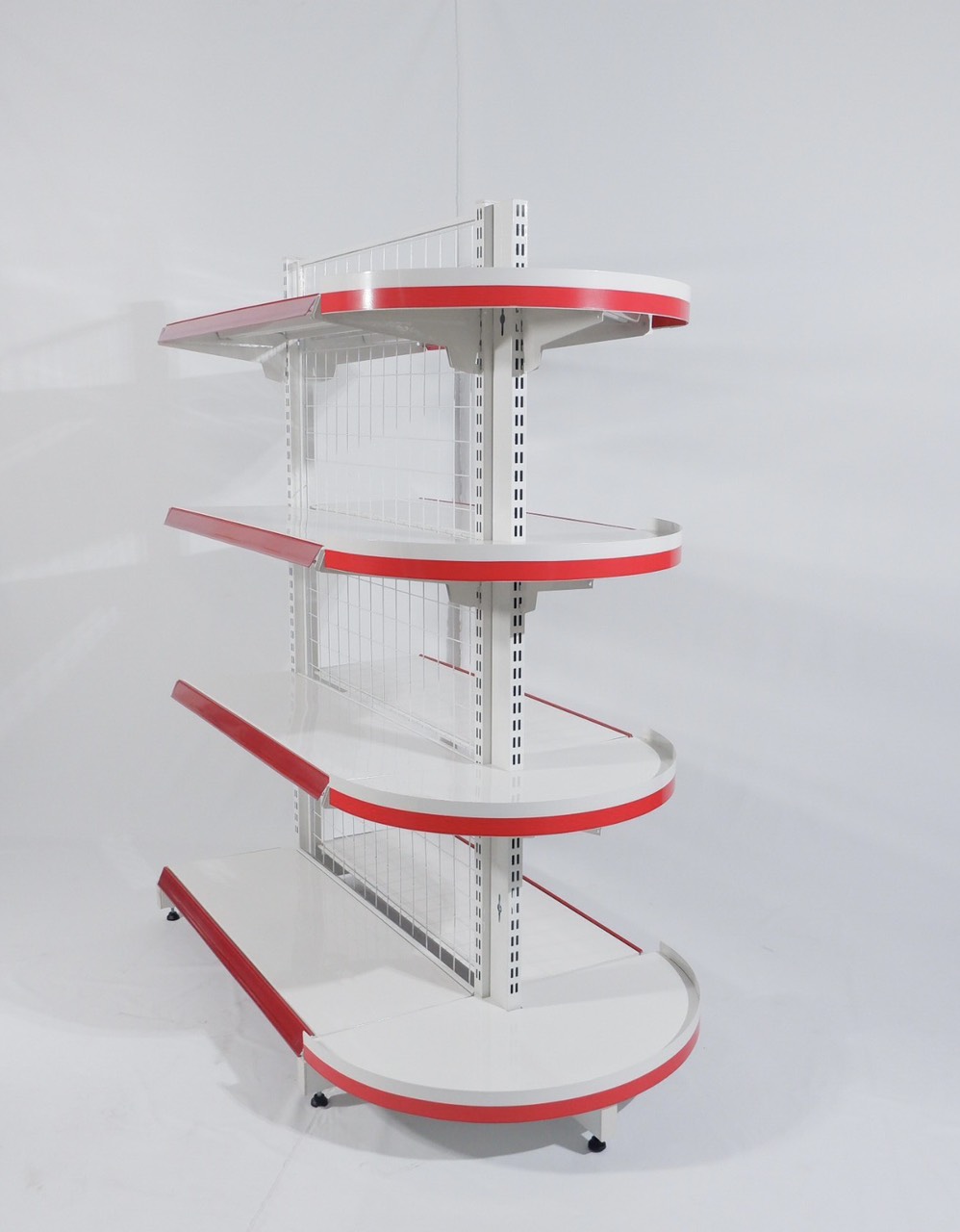 Kệ Siêu Thị Đôi, Kệ Kép 4 Tầng, Dài 90 x Sâu 70 x Cao 150cm