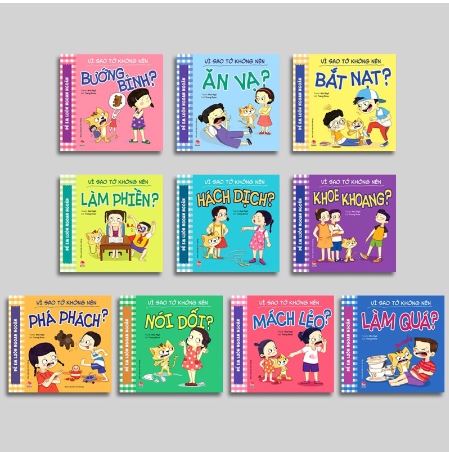 Combo 10 quyển - Vì sao tớ không nên - phần 2.