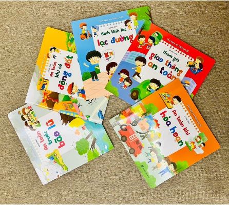Combo 6 quyển cẩm nang An toàn cho bé.