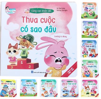 Combo 10 quyển cùng con khôn lớn.