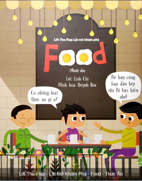 Lift-The-Flap - Lật Mở Khám Phá - Food - Thức Ăn