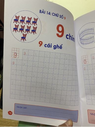 Combo 2 quyển Bé tập tô chữ cái - chữ số dành cho trẻ mẫu giáo.