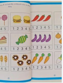 Học liệu bé vui học toán.