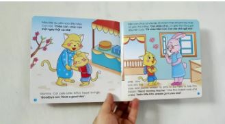 Combo 10 quyển truyện tranh kỹ năng giao tiếp ứng xử cho bé - phiên bản song ngữ Việt - Anh.