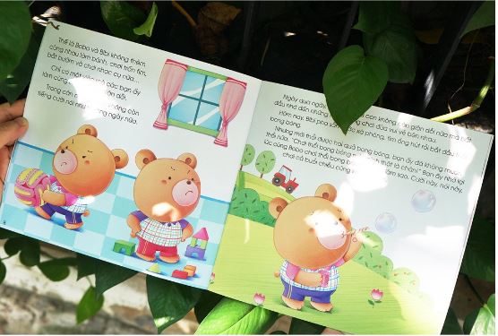 Combo 4 quyển rèn luyện tính cách tốt cho trẻ.