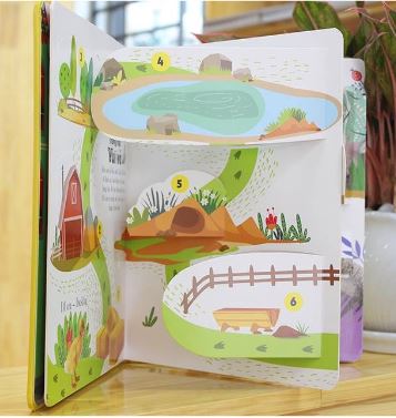 Lift the flap - lật mở khám phá - 100 từ đầu tiên về các loài động vật.