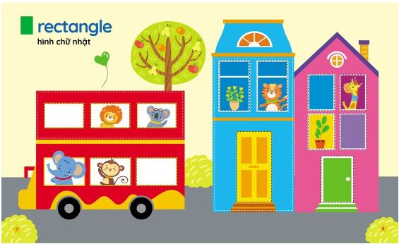 Combo 4 quyển viết xóa song ngữ Anh Việt đầu tiên cho bé.