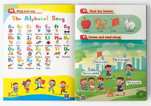 Bé khởi đầu học tiếng Anh- English primer(4-6t)