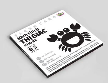 Combo 4 Bộ Thẻ Kích Thích Thị Giác Cho Trẻ 0-3 Tuổi Giúp Bé Phát Triển Não Bộ