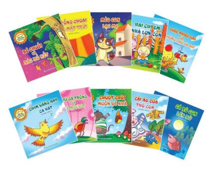 Combo 10 quyển truyện tranh giáo dục kỹ năng sống cho trẻ.