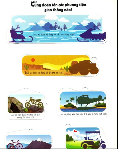 Lift-The-Flap-Lật Mở Khám Phá - First 100 Trucks And Things That Go - 100 Từ Đầu Tiên Về Các Phương Tiện Giao Thông