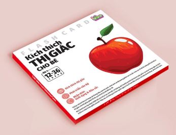 Combo 4 Bộ Thẻ Kích Thích Thị Giác Cho Trẻ 0-3 Tuổi Giúp Bé Phát Triển Não Bộ