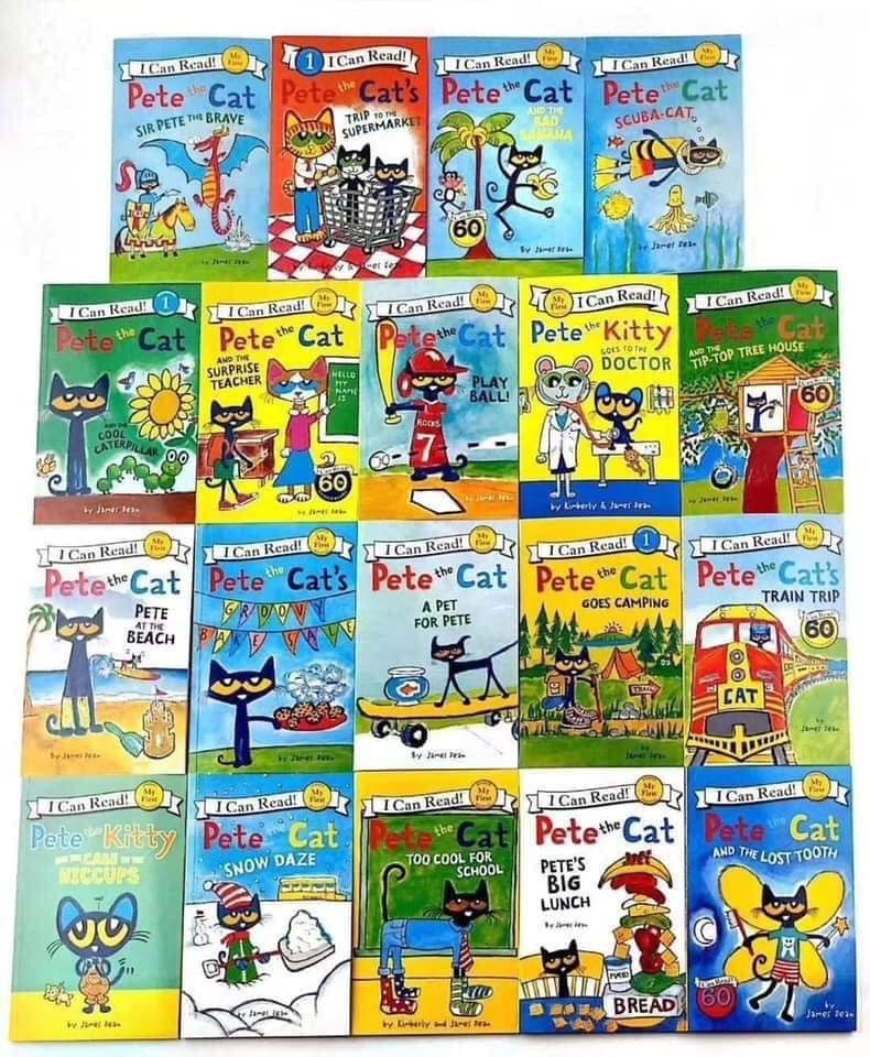 Pete the Cat bản hộp 24 cuốn