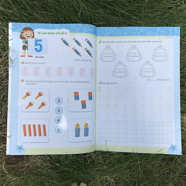 Bé chinh phục toán học từ 4 - 6 tuổi.