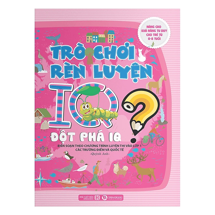 Combo Trò Chơi Rèn Luyện IQ (Trọn Bộ 4 Cuốn)