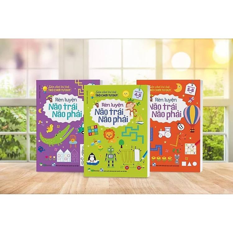Rèn luyện não trái não phải.
