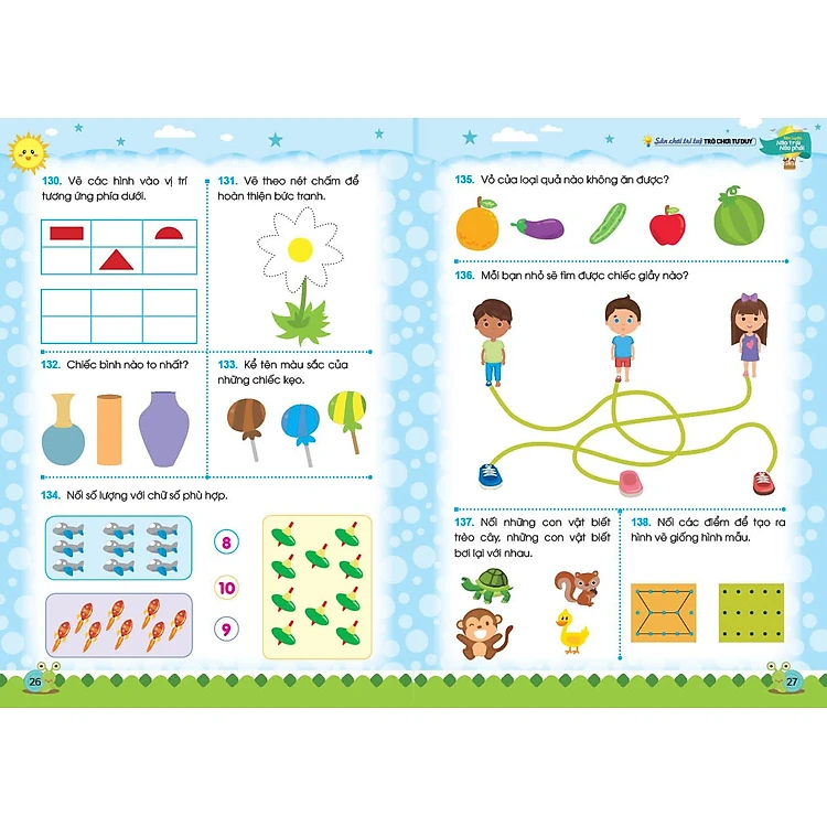 Rèn luyện não trái não phải.