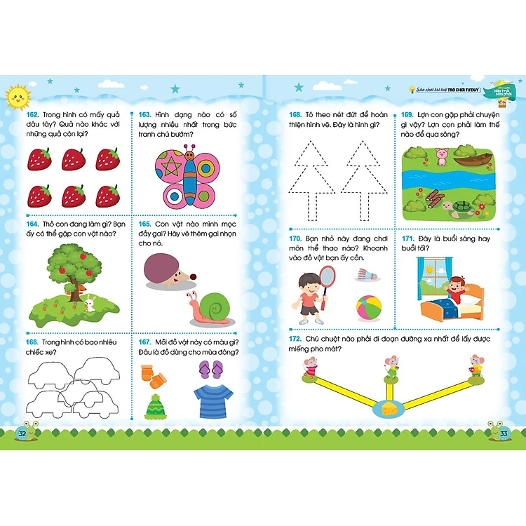 Rèn luyện não trái não phải.