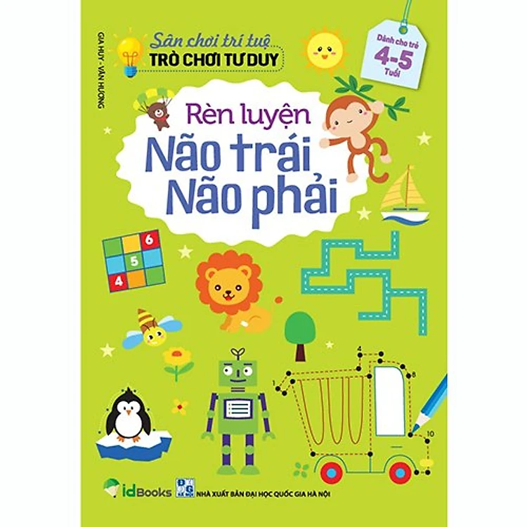 Rèn luyện não trái não phải.