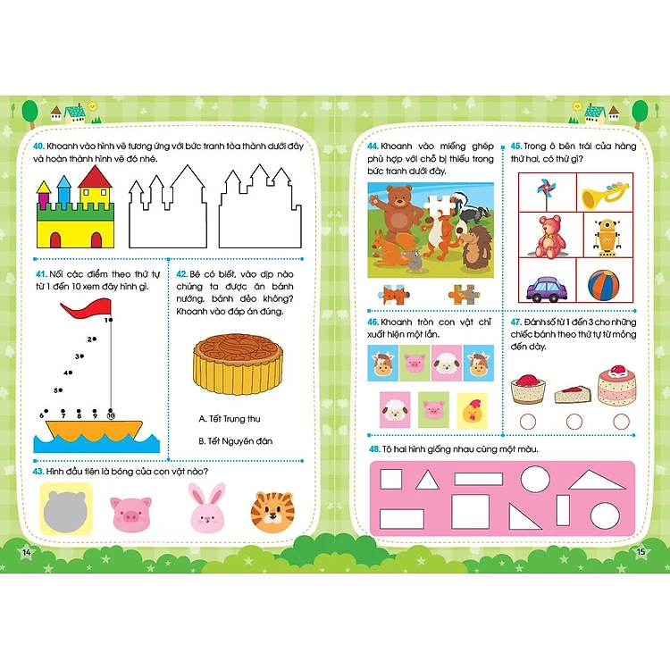 Rèn luyện não trái não phải.