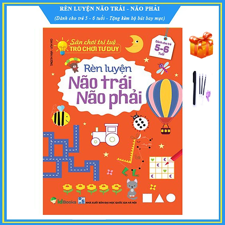 Rèn luyện não trái não phải.