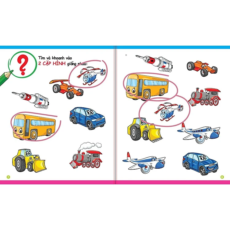 Combo 4 quyển trò chơi nối số và tìm kiếm thông minh.