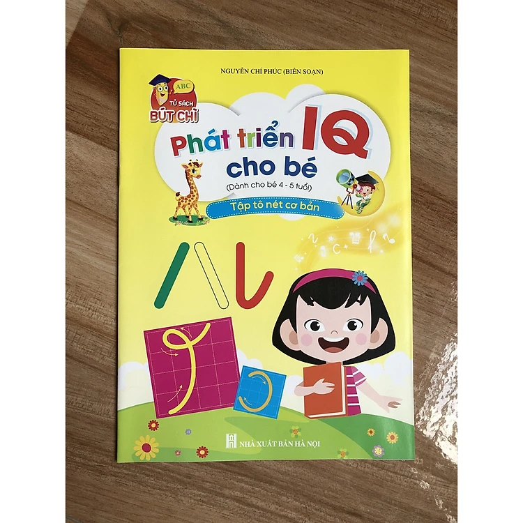 Phát triển IQ cho bé 4-5 tuổi (Túi 8 quyển)