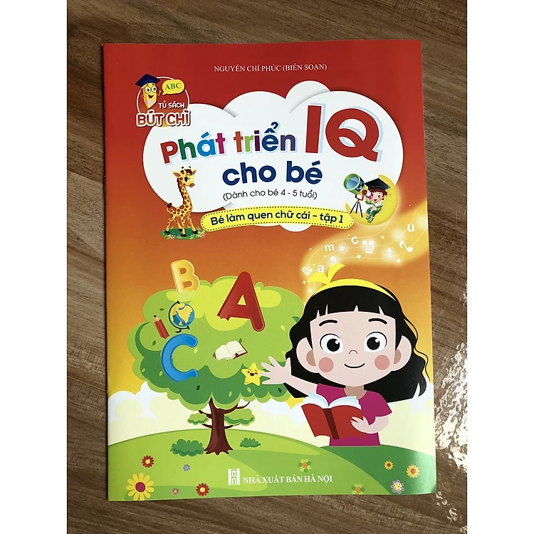 Phát triển IQ cho bé 4-5 tuổi (Túi 8 quyển)