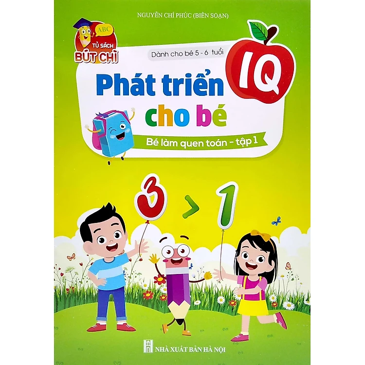 Phát triển IQ cho bé 5-6 tuổi (Túi 8 quyển)