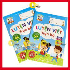 Luyện viết trọn bộ - Nét cơ bản, Chữ cái, Chữ ghép, Chữ số.