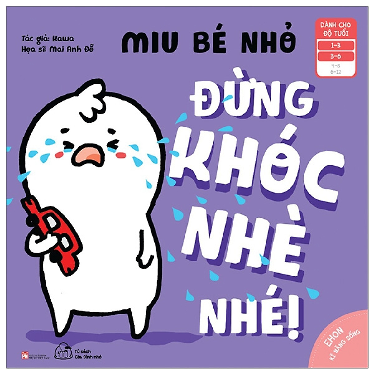 Combo 8 quyển Ehon Miu bé nhỏ phần 1.